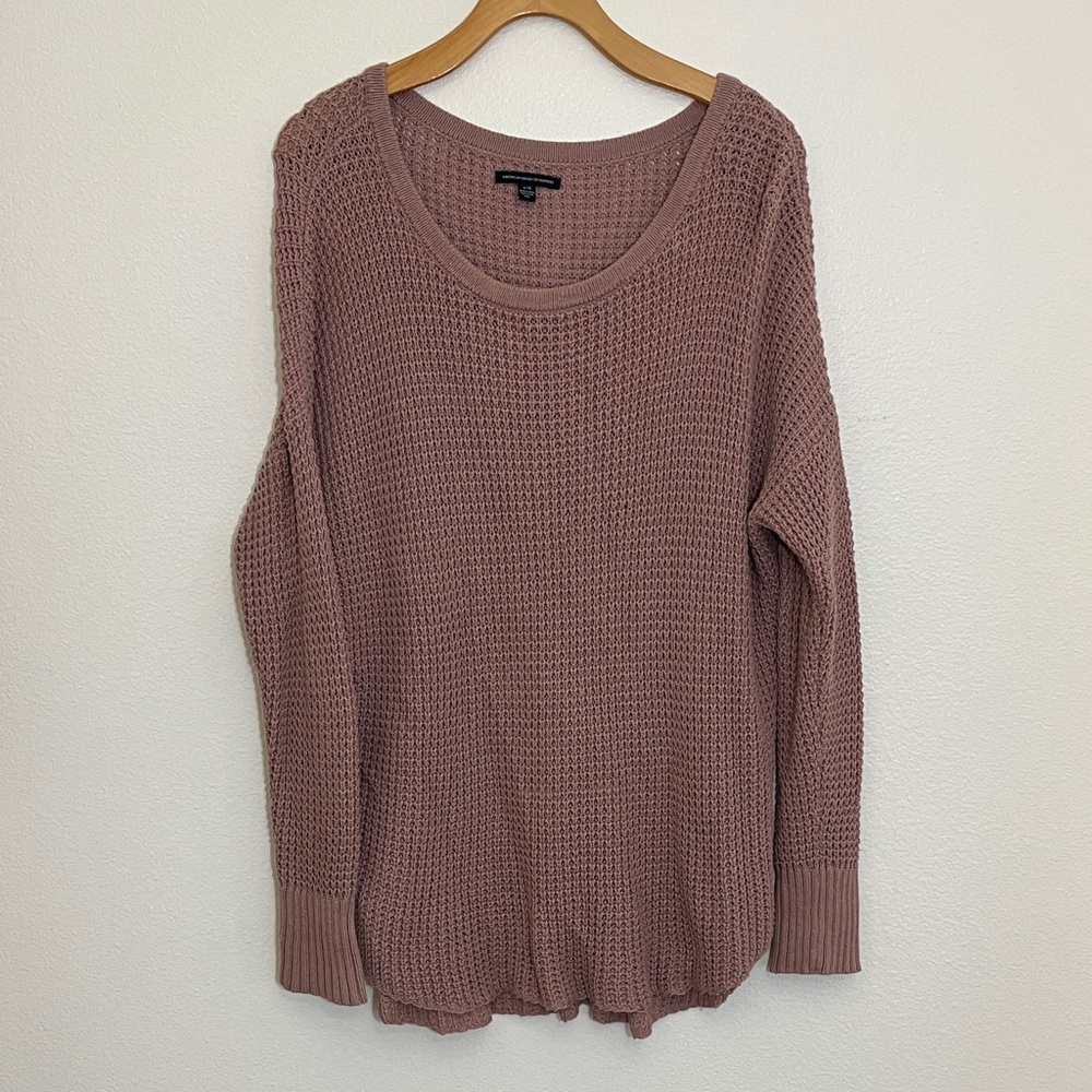 American Eagle Outfitters Pink Sweater